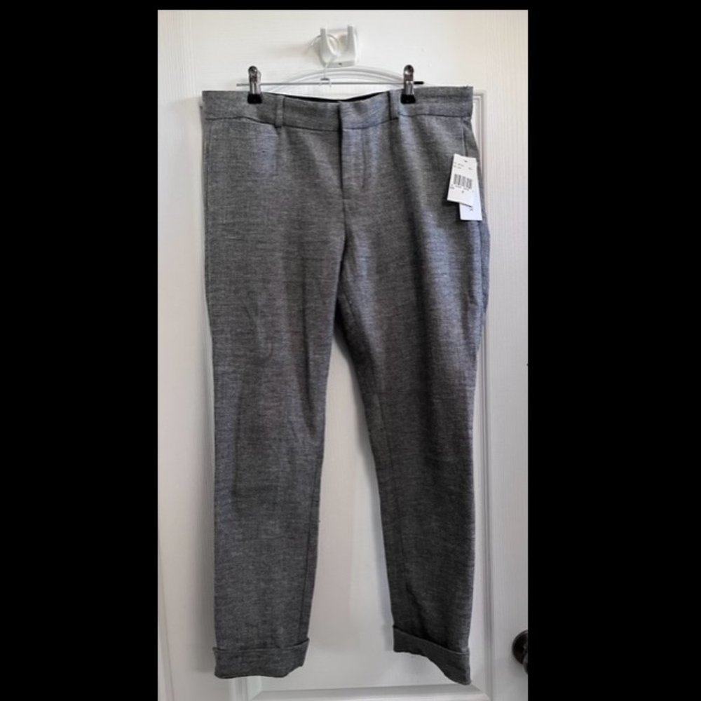 KUT FROM THE CLOTH Katherine Straight Leg Grey Trousers Slacks Size 8